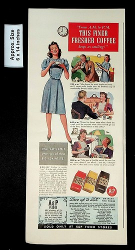 1942 coffee finer fresher - 1942,